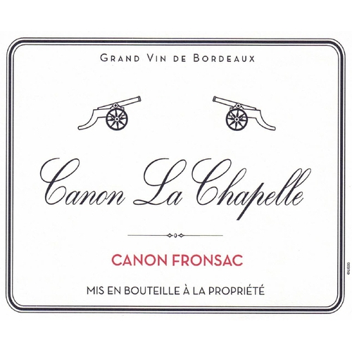 Canon La Chapelle Canon-Fronsac